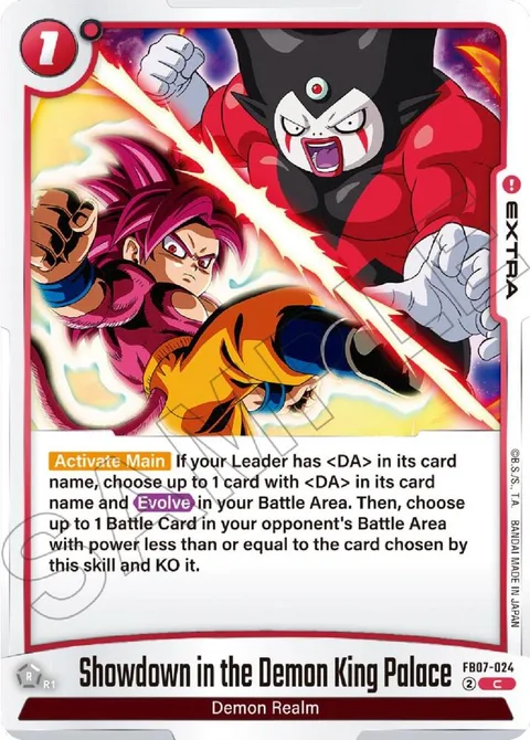 Showdown in the Demon King Palace (FB07-024) [Fusion World]