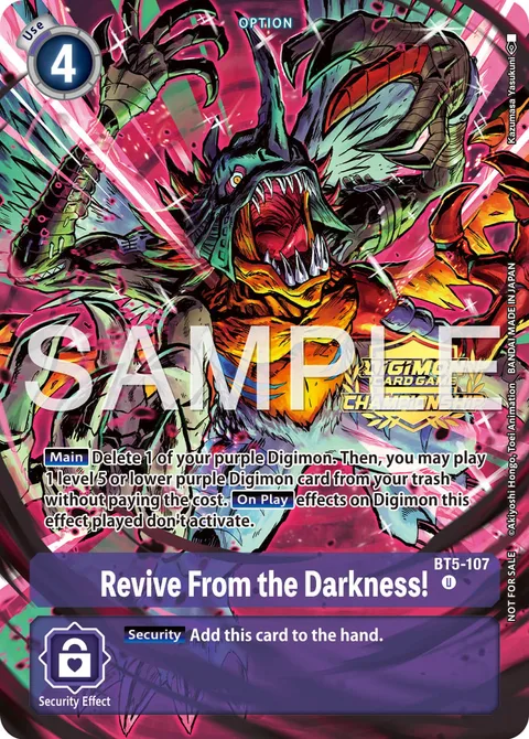 Revive From the Darkness! (BT5-107)