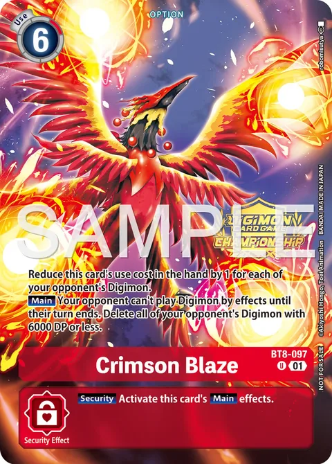 Crimson Blaze (BT8-097)