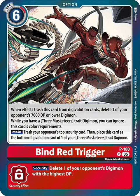 Bind Red Trigger (P-180)