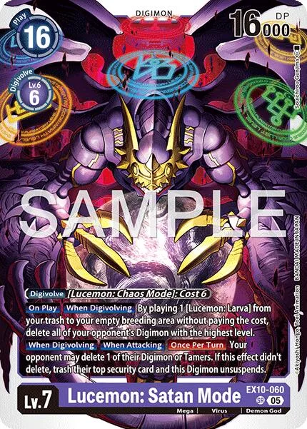 Lucemon: Satan Mode (EX10-060)