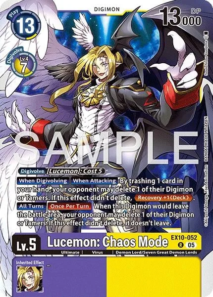 Lucemon: Chaos Mode (EX10-052)