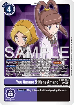 Yuu Amano & Nene Amano (EX10-064)