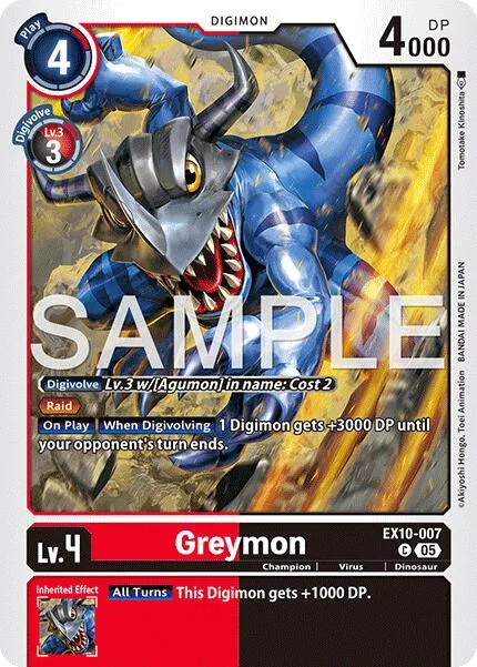 Greymon (EX10-007)