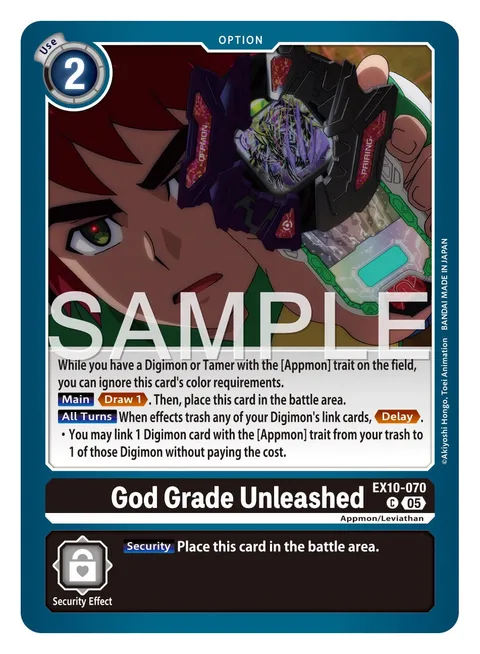 God Grade Unleashed (EX10-070)