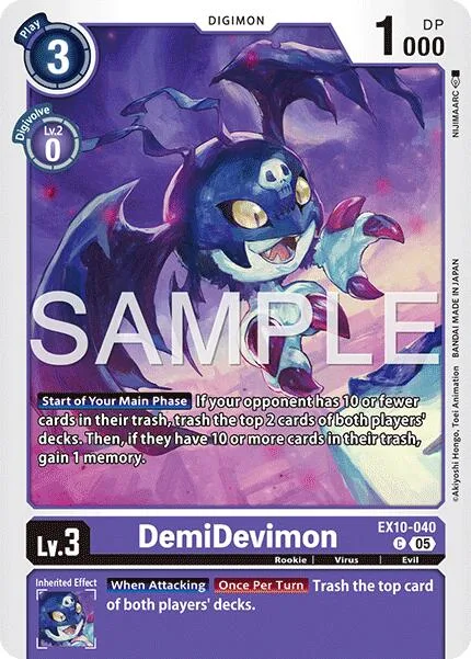 DemiDevimon (EX10-040)