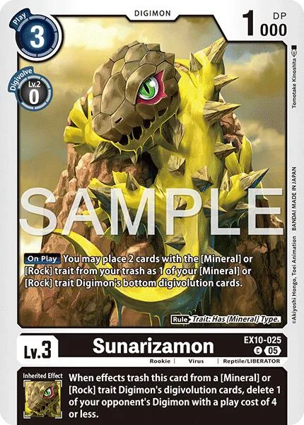 Sunarizamon (EX10-025)