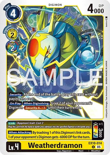 Weatherdramon (EX10-014)