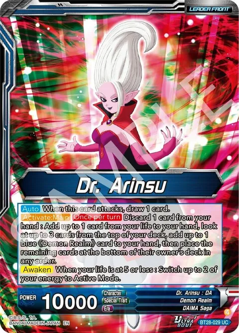 Dr. Arinsu // Dr. Arinsu, Concocting Schemes