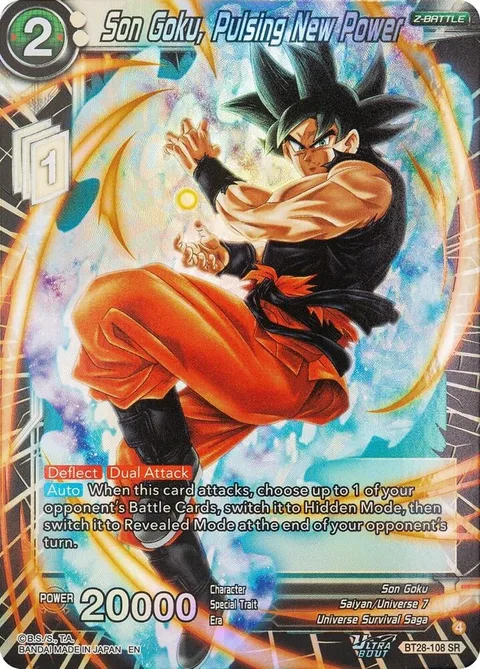 Son Goku, Pulsing New Power