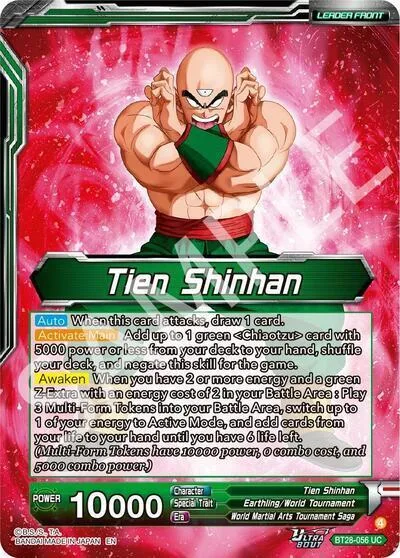 Tien Shinhan // Tien Shinhan, Return of the Mysterious Technique