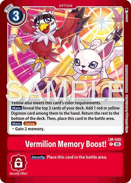 Vermilion Memory Boost! (LM-045)
