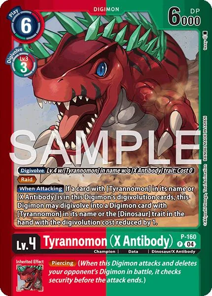 Tyrannomon (X Antibody) (P-160)