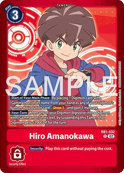 Hiro Amanokawa (RB1-032)