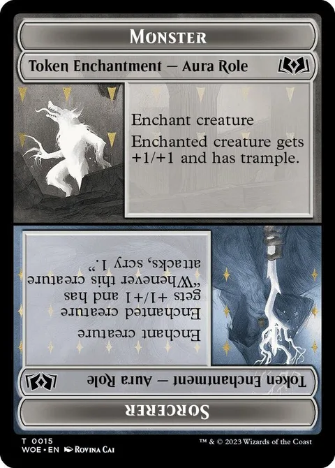 Monster / Sorcerer Role Token // Royal / Young Hero Role Token
