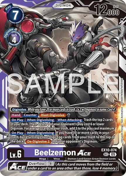 Beelzemon Ace (EX10-074)