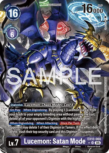 Lucemon: Satan Mode (EX10-060)