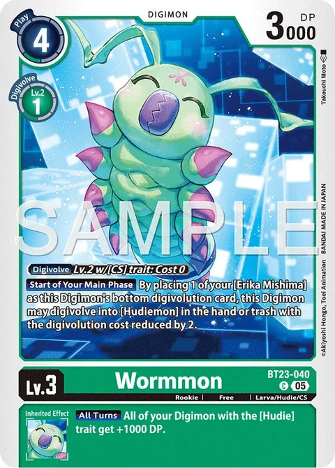 Wormmon (BT23-040)