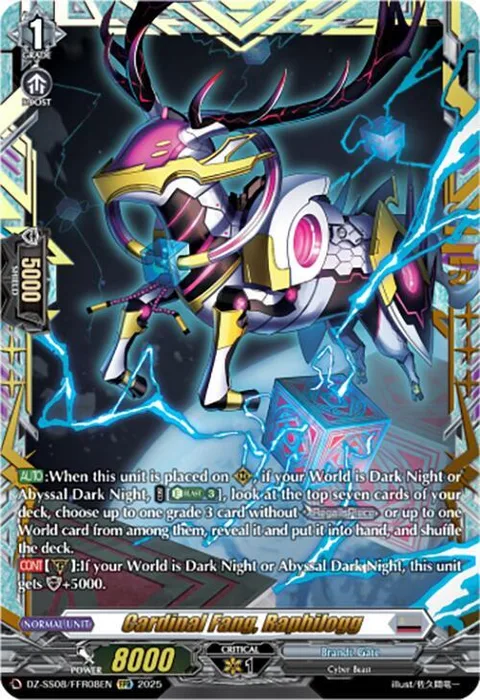 Cardinal Fang, Raphilogg [D-Format]