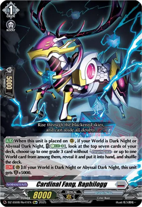 Cardinal Fang, Raphilogg [D-Format]