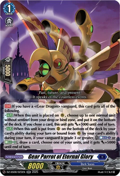 Gear Parrot of Eternal Glory [D-Format]