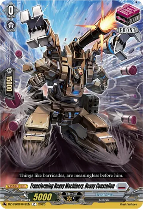 Transforming Heavy Machinery, Heavy Constalion [D Format]