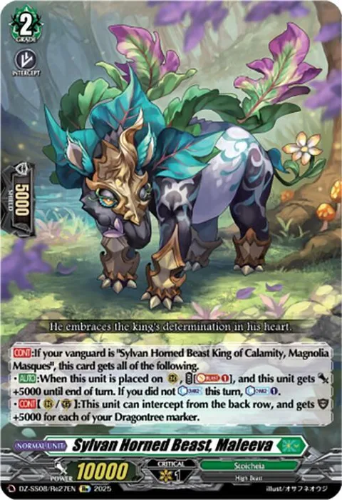 Sylvan Horned Beast, Maleeva [D-Format]