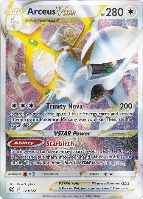 Arceus VSTAR [Trinity Nova | Starbirth]