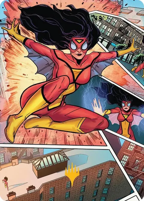 Art Series: Spider-Woman, Stunning Savior