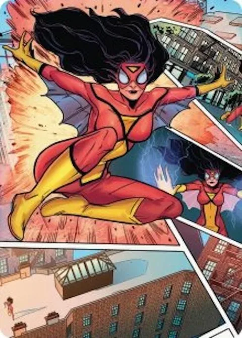 Art Series: Spider-Woman, Stunning Savior