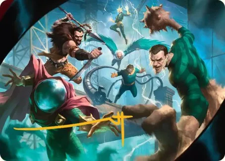 Art Series: Behold the Sinister Six!