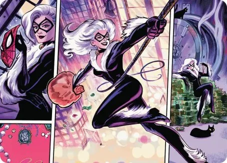 Art Series: Black Cat, Cunning Thief