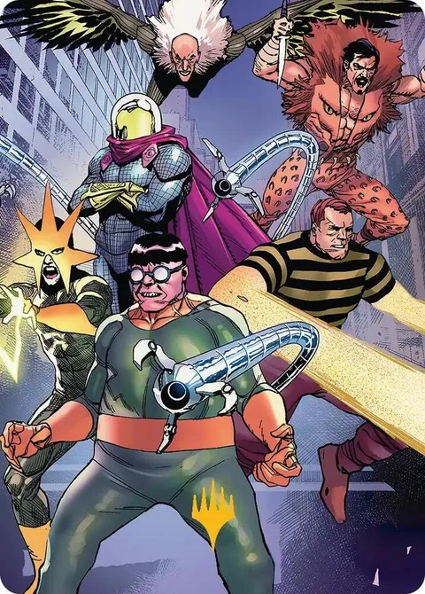 Art Series: Behold the Sinister Six!