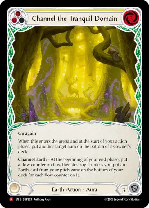 Channel the Tranquil Domain