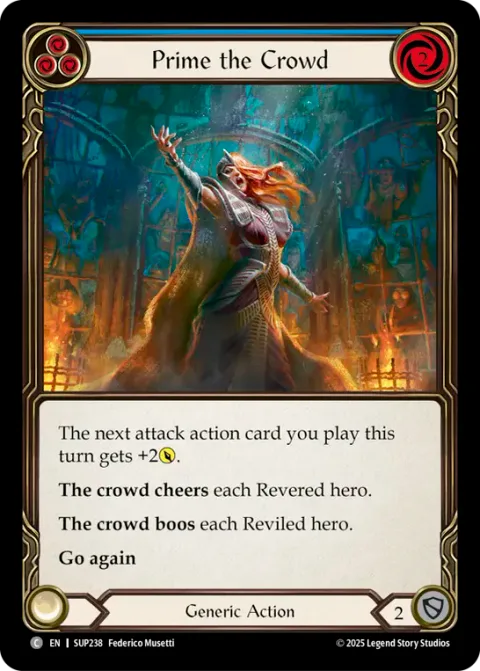 Prime the Crowd (Blue)