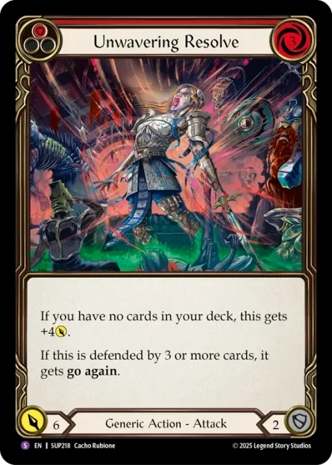 Unwavering Resolve