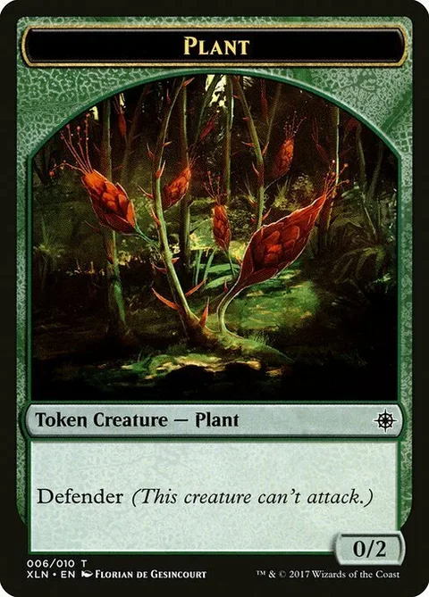 Plant Token (Green 0/2)