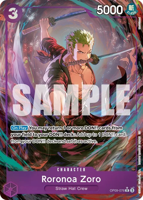 Roronoa Zoro (OP09-076)