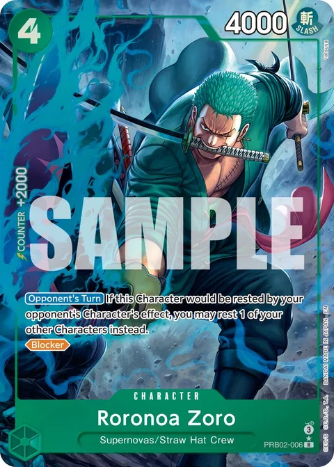 Roronoa Zoro (PRB02-006)
