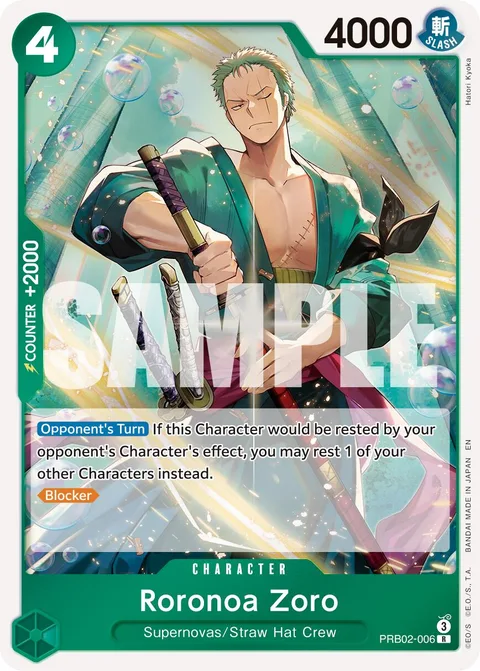 Roronoa Zoro (PRB02-006)