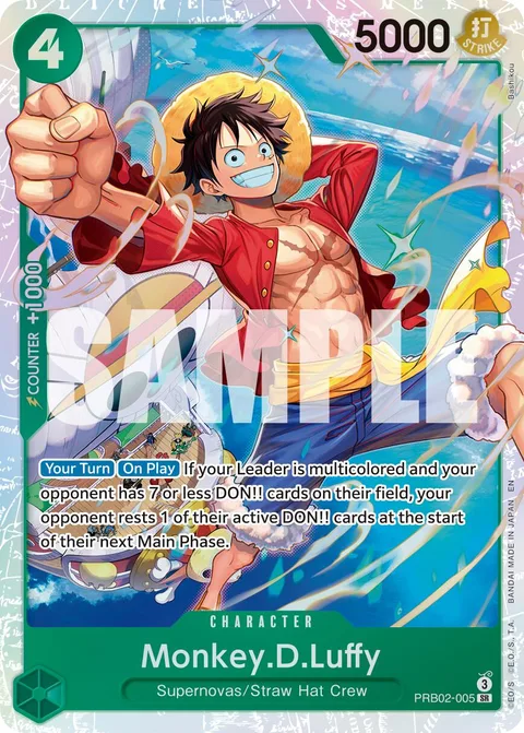 Monkey.D.Luffy (PRB02-005)