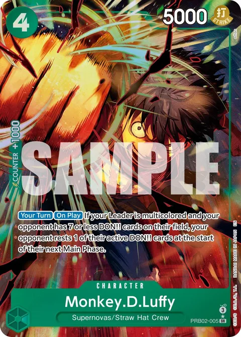 Monkey.D.Luffy (PRB02-005)