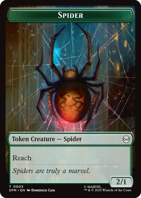 Spider Token (G 2/1) // Food Token