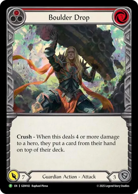 Boulder Drop (Red)