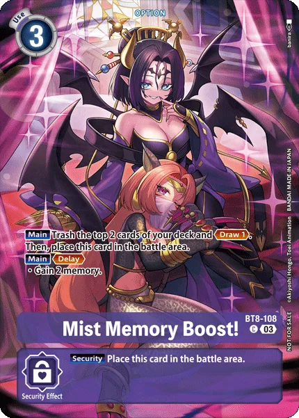 Mist Memory Boost (BT8-108)