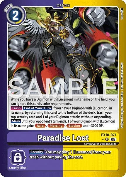Paradise Lost (EX10-071)
