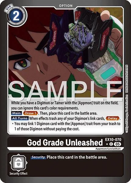 God Grade Unleashed (EX10-070)