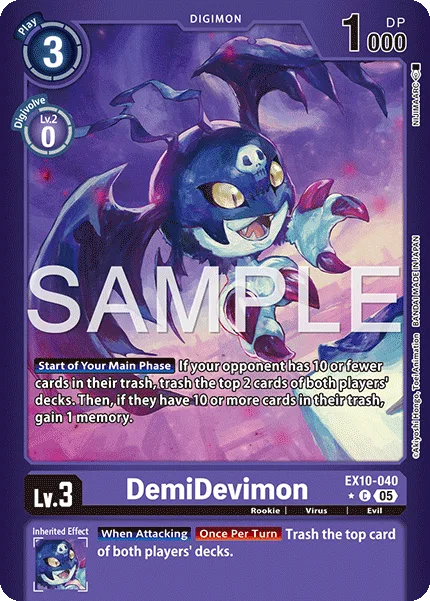 DemiDevimon (EX10-040)