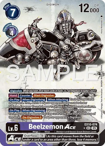 Beelzemon Ace (EX10-074)