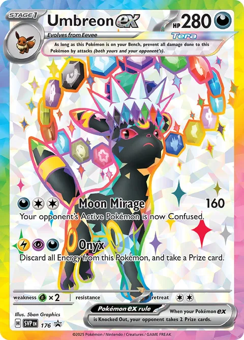 Umbreon ex [Moon Mirage | Onyx]
